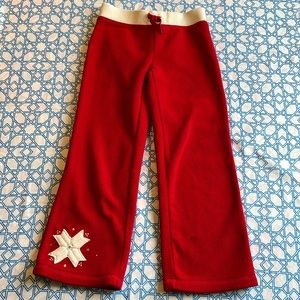Girls Pants. Lands’ End. Red. Size 7
